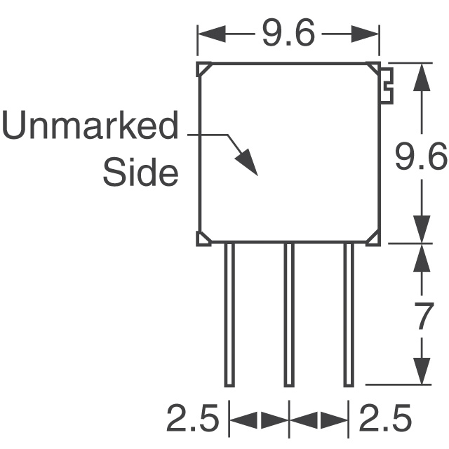 CT94EZ101 Nidec Copal Electronics  Trimmer Potentiometers